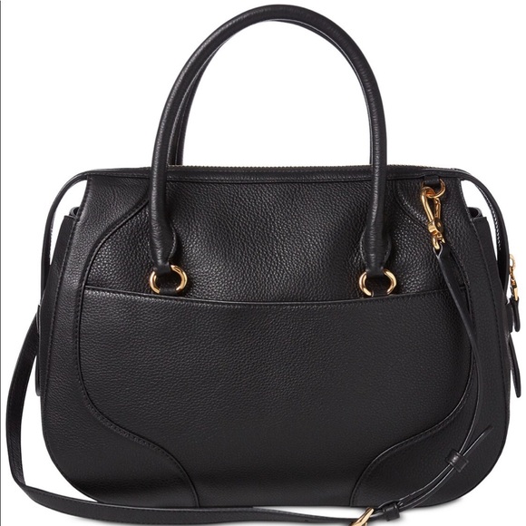 AUTHENTIC RALPH LAUREN MEDIUM LEATHER BAG - Picture 4 of 7